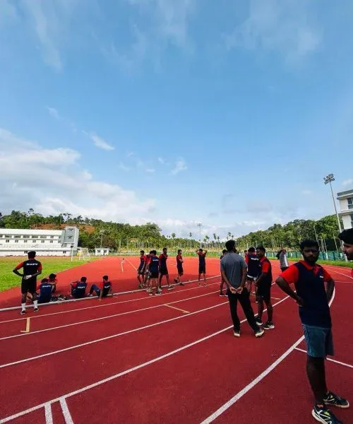 Team drill on the ground